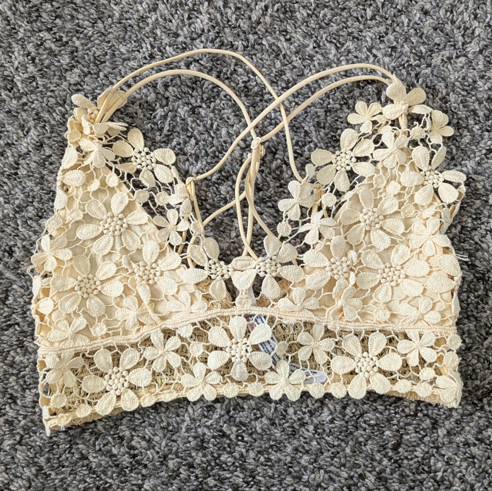 Free People Lace Bralette - Women's S